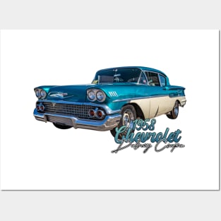 1958 Chevrolet Bel Air 2 Door Sedan Posters and Art